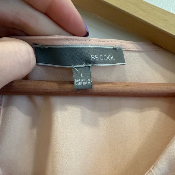 BE COOL Soft Pink Women's Blouse - Picture 2 of 2